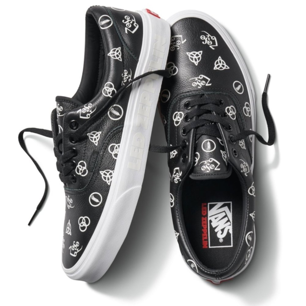 New! VANS x Led Zeppelin 50th Anniversary Skate Shoes